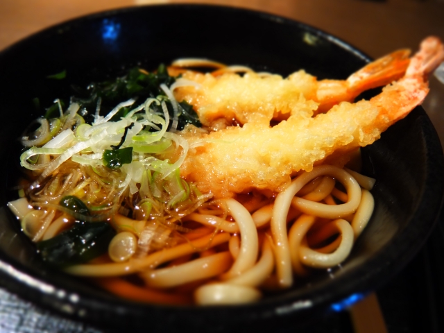 Tempura udon Tempura udon